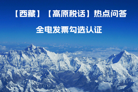 西藏自治區(qū)全電發(fā)票如何勾選認證？